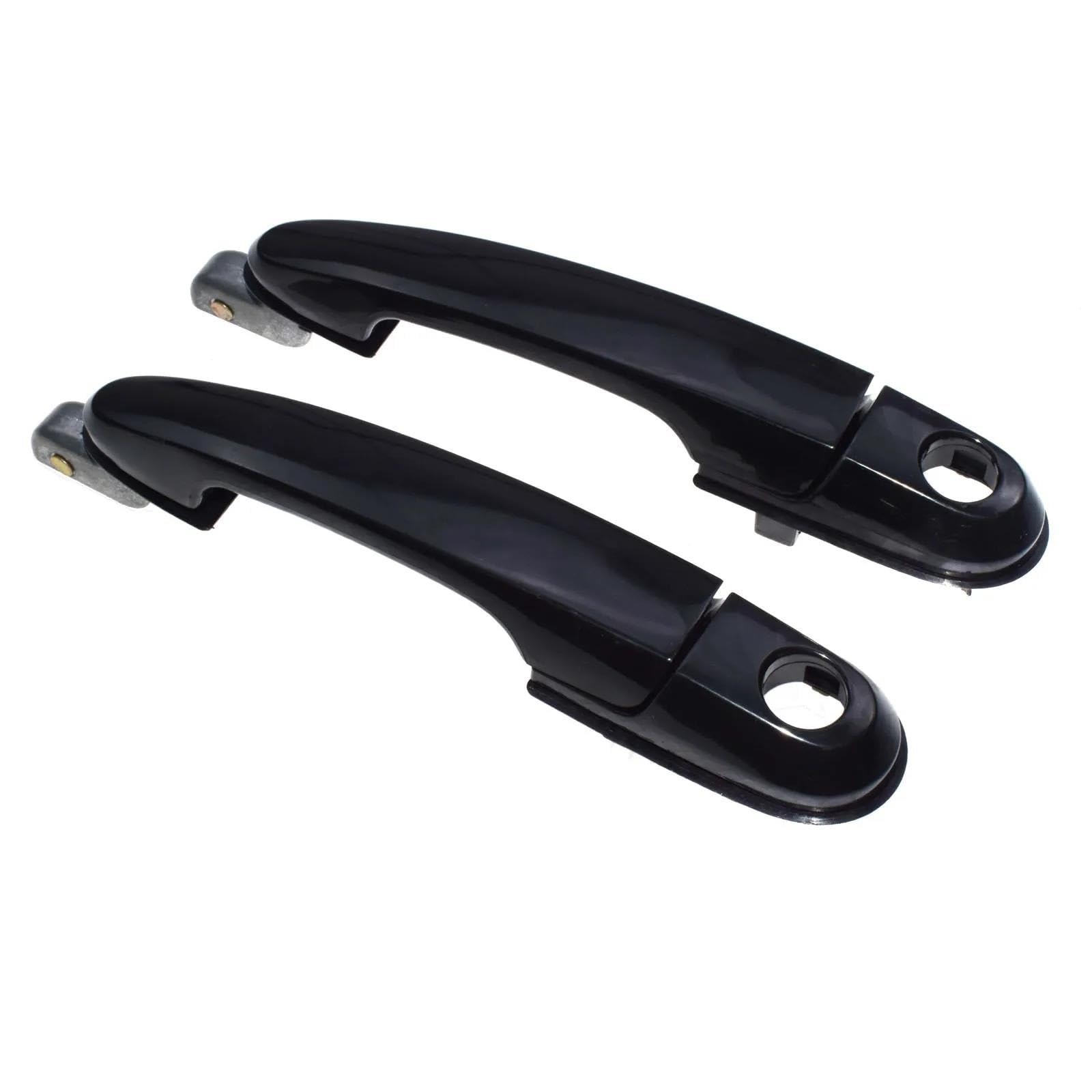Yytemd One Color Car Door Handle Cover Exterior Moulding Trim For Hyundai For Tucson 2.0L .7L 2005-2012 Chrome(Front Pair Fl Fr)
