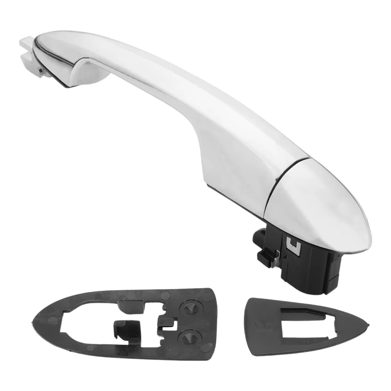 FVOIRSS Outer Door Handle Compatible with AlfaRomeo for Mito 2008-2018 for Giulietta 2010-2020 Car Door Handle Cover Decoration Exterior Accessories 156099956