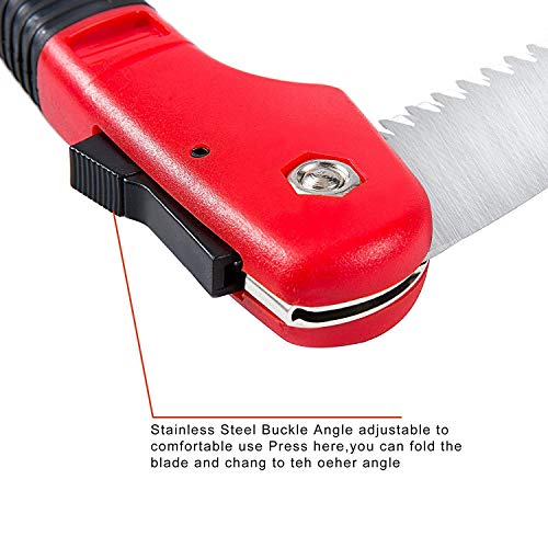 Flora Guard HS1027 Folding Hand Saw, Camping/Pruning Saw thumb #5