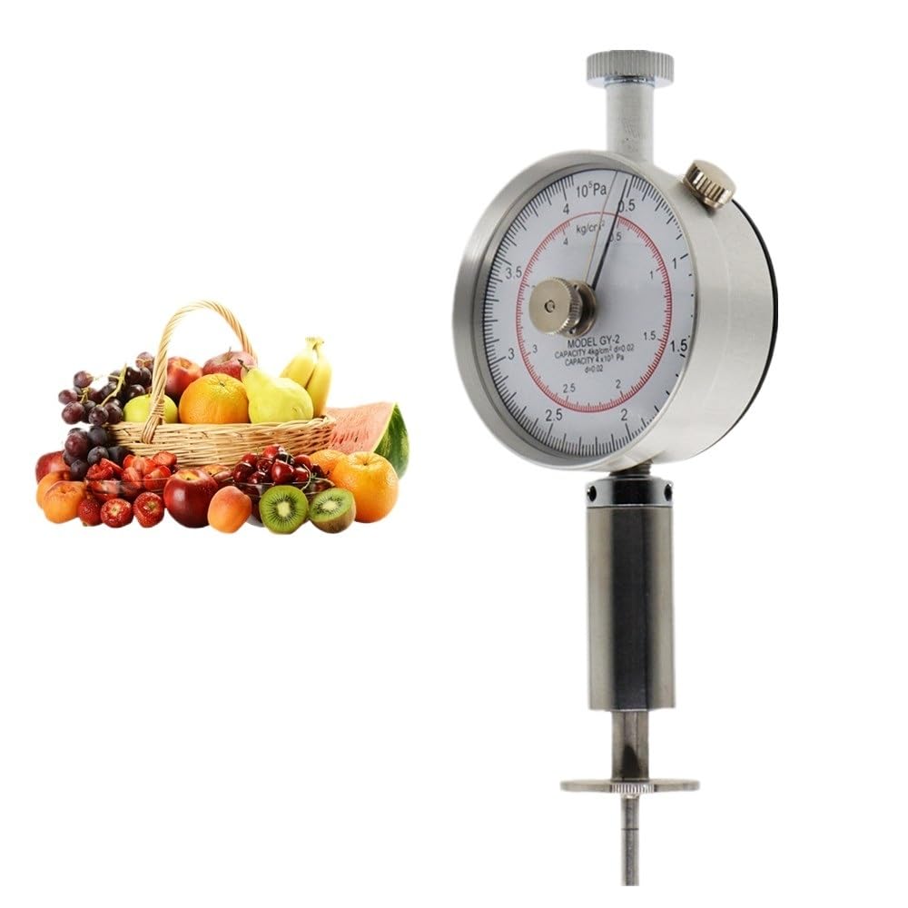 Tragbarer Zeiger-Fruchthärteprüfer, Frucht-Penetrometer for Äpfel, Birnen, Weintrauben, Orangen, Frucht-Sklerometer GY-3 GY-2 GY-1(GY-2)
