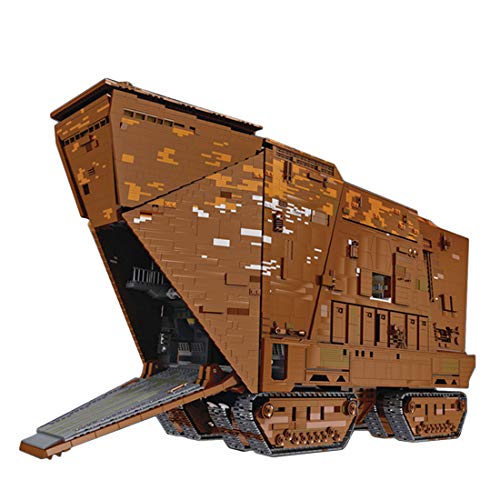 Lesdiy Raumschiff Klemmbausteine Bauset, 2,4G Ferngesteuertes+APP Cavegod UCS Sandcrawler Mega Modellbausatz Kompatibel…