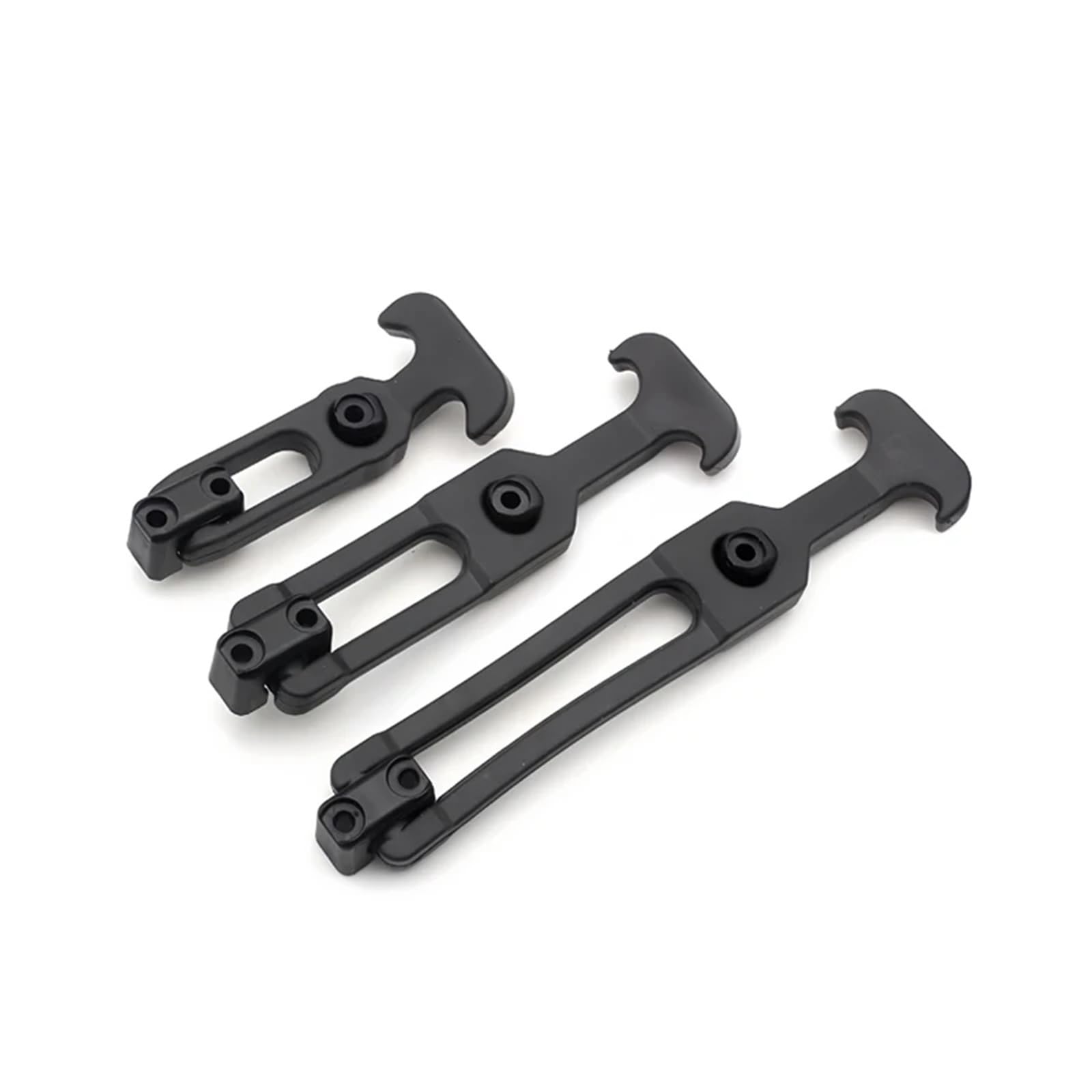 Verrous de traction flexibles en caoutchouc noir modèle DK701-1B pour boîte à outils