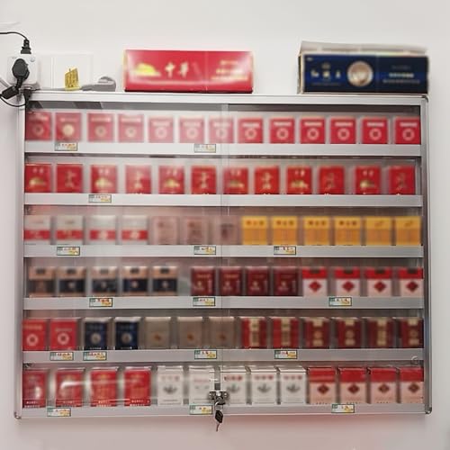Support d'affichage de cigarettes mural pour éviter le désordre en caisse