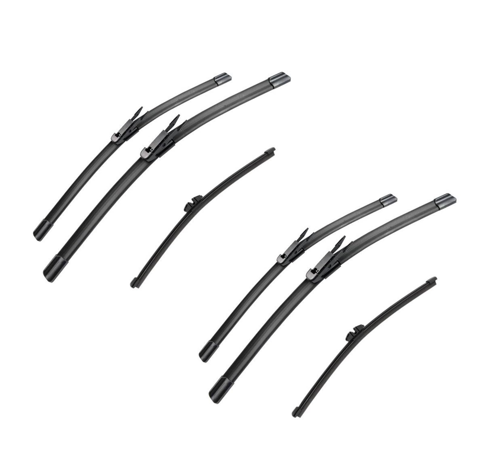 Tergilunotto Rear 1 2 3 4 6 Pezzi Spazzole Tergicristallo Anteriori Posteriori Per Auto Per BMW Serie 3 Touring Station Wagon F31 2011-2019 Tergicristallo(6 Piece)