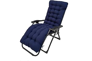 Navy Blue Sun Lounger Cushions: Comfort Redefined for Outdoor Furniture