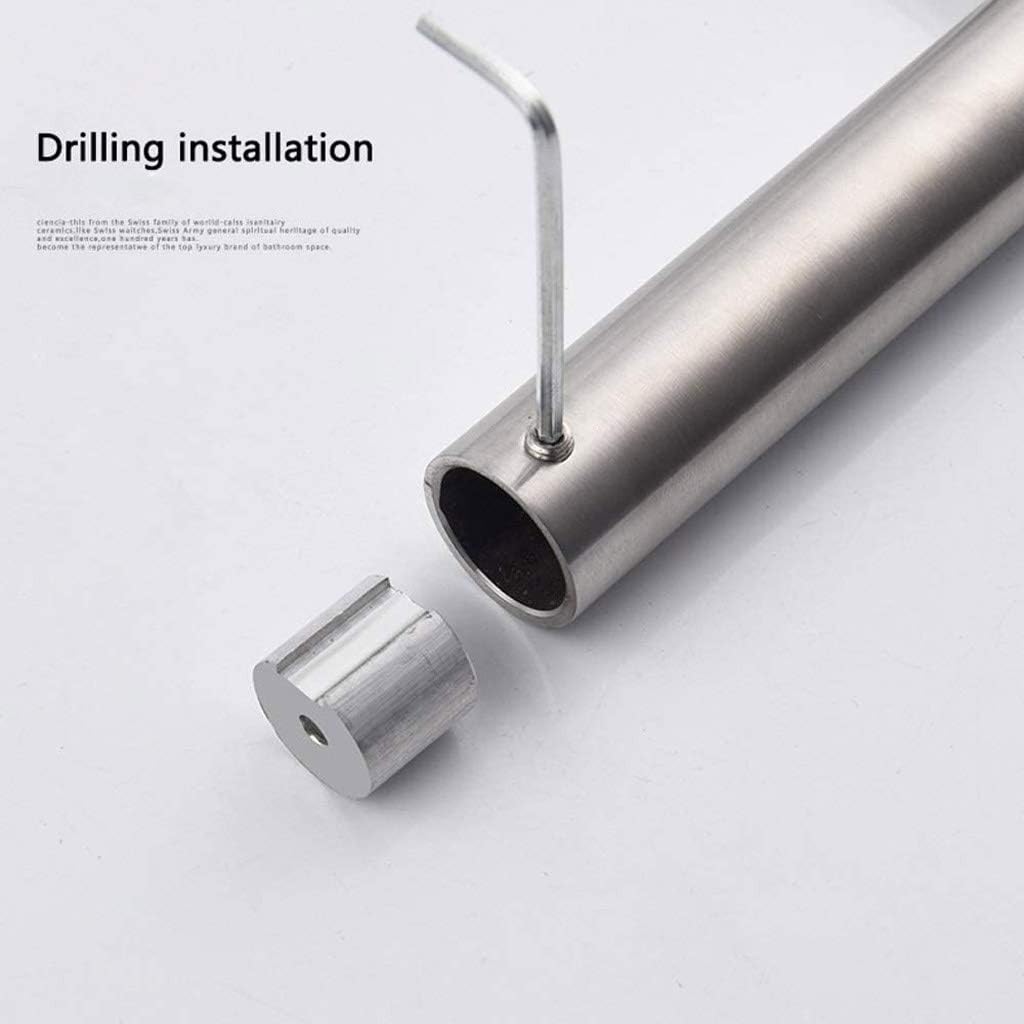 Bathroom Shelves, Stainless Steel Racks Removable and Washable Wall Mounted Kitchen Toiletries Storage Rack Pendant