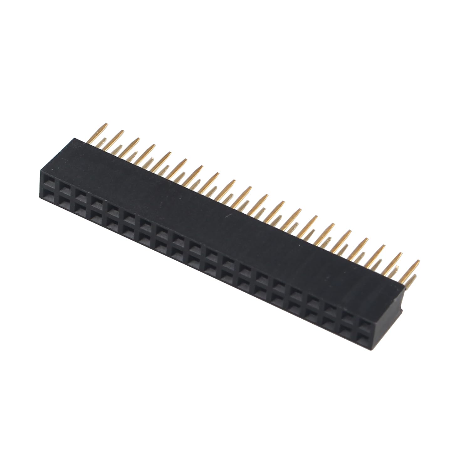 ZDE 6 SZTUK 2x20 40 Pin Stacking Header Female Header 2,54 mm Pitch Pin Headers | Złącze Dual Row do płyty grzejnej Raspberry Pi Arduino PCB