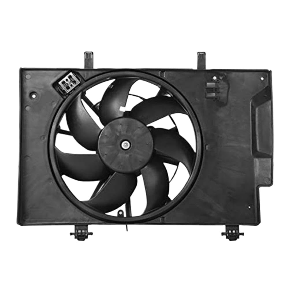 Radiatore C1B18C607FA 8V5Z8C607A della ventola di raffreddamento del motore compatibile con Fiesta 2011 2018