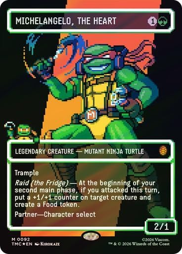 Michelangelo, the Heart (Surge Foil) MTG