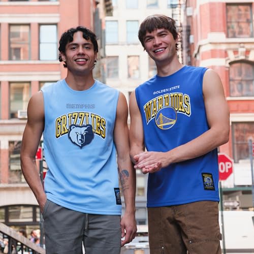 Image of Ultra Game Mens NBA Official Sleeveless Players Mesh Tank Top Muscle T-Shirt