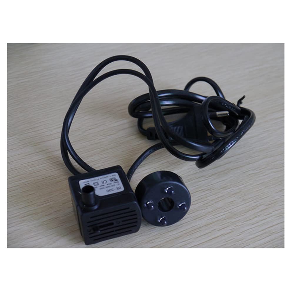 ZTBH Submersible Sump Pump 2. 5W AC220-240V Submersible Pump And 4 LED Lights Micro Water Pump Transfer Pump