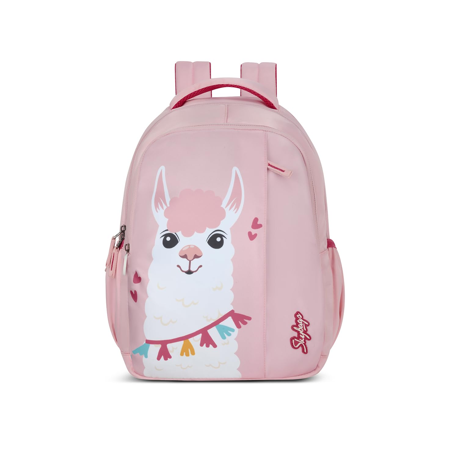 skybags Mimi 20L Casual Backpack for Girls with 3 Compartments & Adjustable Shoulder Strap | Quick Access Front Pocket | Side Pockets | Air Mesh Back Panel | Perfect for School & Travel-picture-34