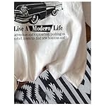 Women's Graphic Letter Tee Crew Neck Drop Shoulder Trendy Summer T Shirt Short Sleeve Vintage Car Print Top - Image 4