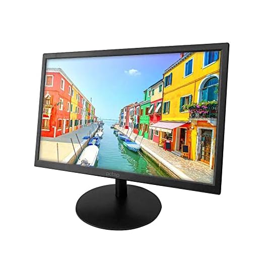 Monitor 20P Wide Hdmi Vga, Vesa - Mlp200Hdmi, Preto, Bivolt, Pctop