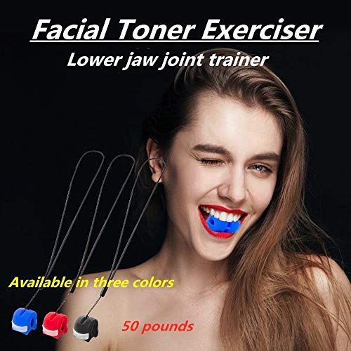 Exercitador de mandíbula para exercício físico, bola de exercício facial e pescoço, treinador muscul