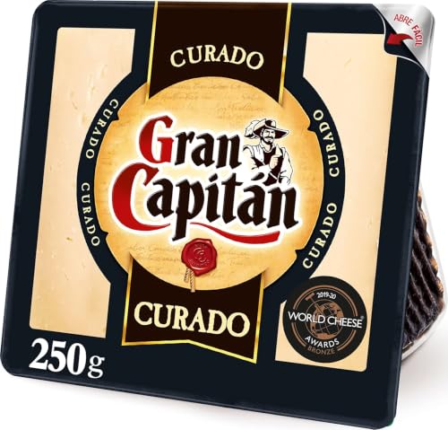 Gran Capitán Cuña Queso Curado Mezcla, 250g
