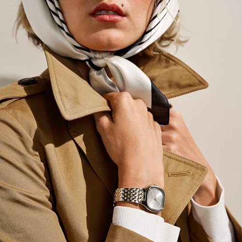 Image of Skagen Mellem Lille Three-Hand Stainless Steel Watch for Women