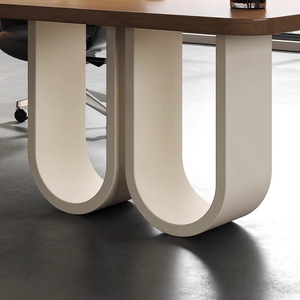 Eckschreibtisch Moderne Werkbank aus Massivholz for das Büro des Präsidentenmanagers, Computertisch for einen Chef, geeignet for Unternehmen und Zuhause Schlafzimmer(200x80x75cm)