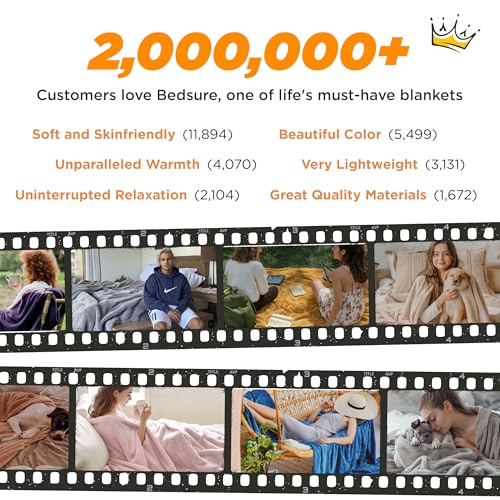 Image of Bedsure GentleSoft Fleece Blanket Twin XL Grey - College Dorm Room Essentials for Guys and Girls Soft Warm Throw Blanket Dorm Room Decor, 66x90 inches