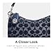 Coach Swinger Shoulder Bag in Signature Denim, LH/Deep Blue Multi
