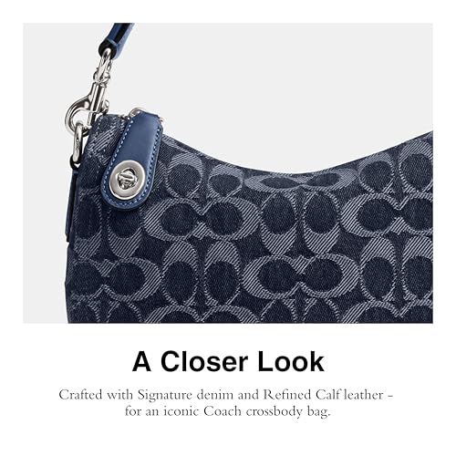 Coach Swinger Shoulder Bag in Signature Denim, LH/Deep Blue Multi3