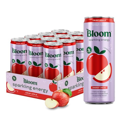 Bloom Nutrition Sparkling Energy Drink - Natural Caffeine, Zero Sugar,