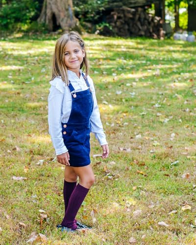 MeMoi Cable Knit Girls Cotton Blend Knee High Socks3