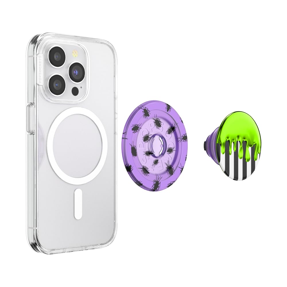 PopSockets Phone Grip for MagSafe Secure Magnetic Phone Grip & Stand, Hands-Free Kickstand, Wireless Charging Compatible - Image 3