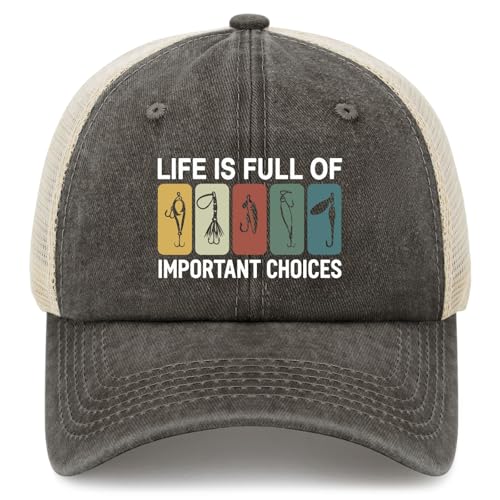 Life is Full of Important Choicess Baseball hat Funny caps for Dad