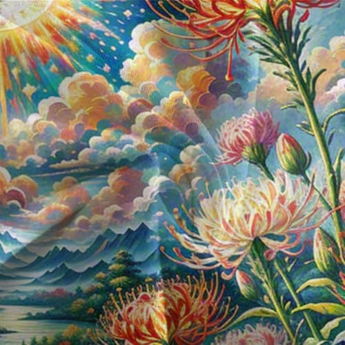 Parure de lit microfibre douce Protea Cynaroïdes avec housse de couette 3D enfant ado