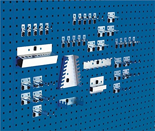 Preisvergleich Produktbild Werkzeughaltersortiment 40tlg. f.Lochplatten Bott