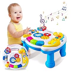 Baby Toys 6 to 12 Months Music Activity Table for Toddlers 1-3 Early Learning Baby Toys 12-18 Months Activity Center…
