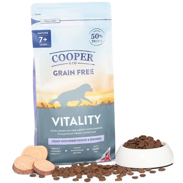 Cooper & Co Vitality (Senior) Trout with Sweet Potato and Seaweed For Dogs 1.5kg