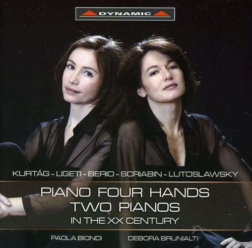 Amazon.com: Piano Four Hands / Two Pianos in the XX Century: CDs & Vinyl