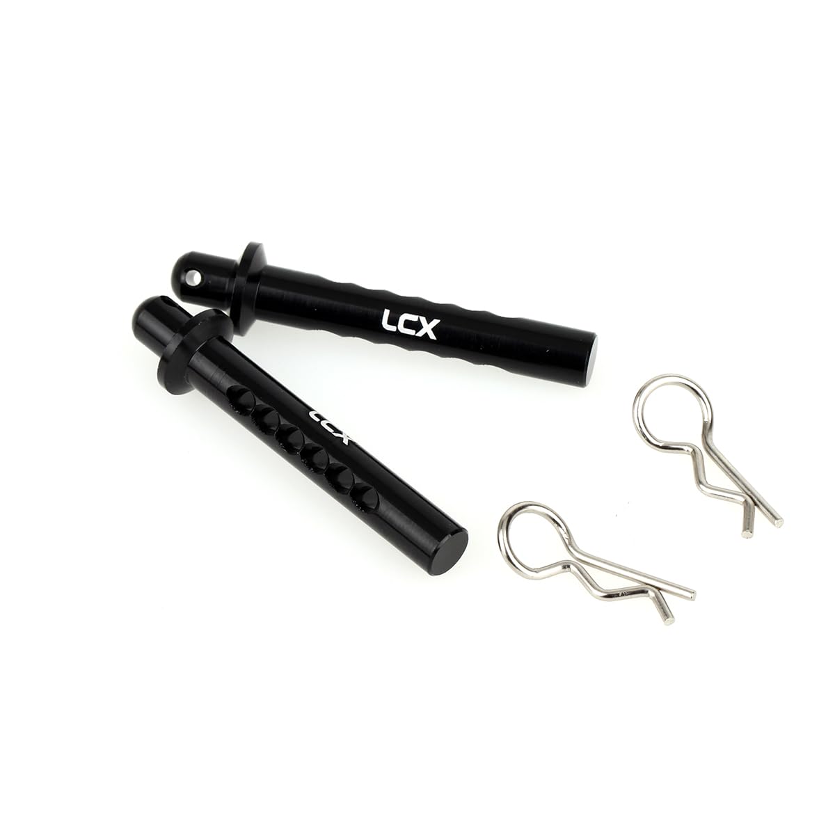 LCX Racing 1/10th RC Crawler Car Aluminum Front Body Post Mount W/Clip for Axial SCX10 II 90046 90047, Upgrades Parts Accessories - Image 4