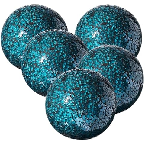 WHOLE HOUSEWARES Turquoise Decorative Balls Set Cover