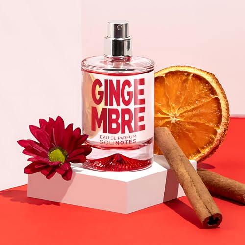 Image of Solinotes Ginger Eau de Parfum, Sandalwood & Amber, Long-Lasting, 1.7 Fl Oz