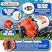 SEAFLO 55-Series Industrial Water Pressure Pump w/Power Plug for Wall Outlet - 115VAC, 5.0 GPM, 60 PSI | Self-Priming, Heavy Duty, Quiet Operation | Ideal for RV, Boat, Off-Grid, and Industrial Use