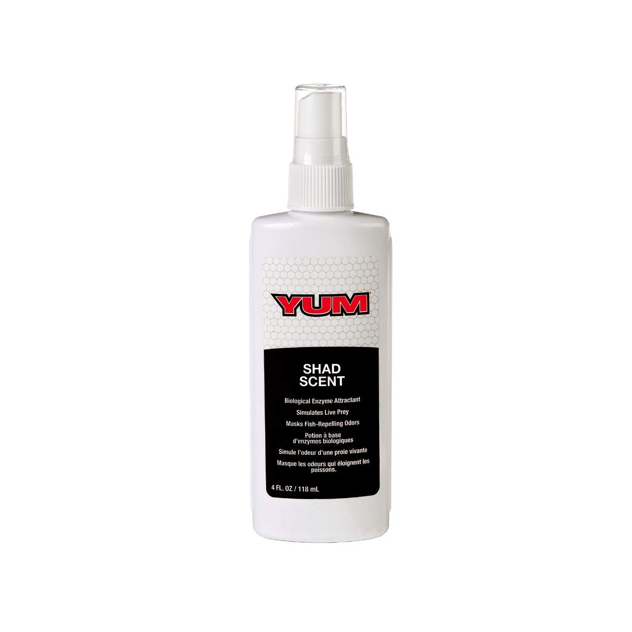 Yum Lures YA4-01 Scent Attractant Pump/Shad, 4 oz