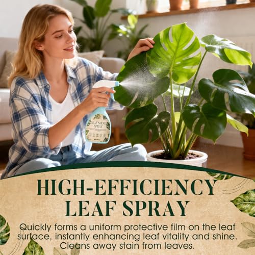 Spray Brillo para Hojas de Plantas JAOJAO 400ml miniatura 2