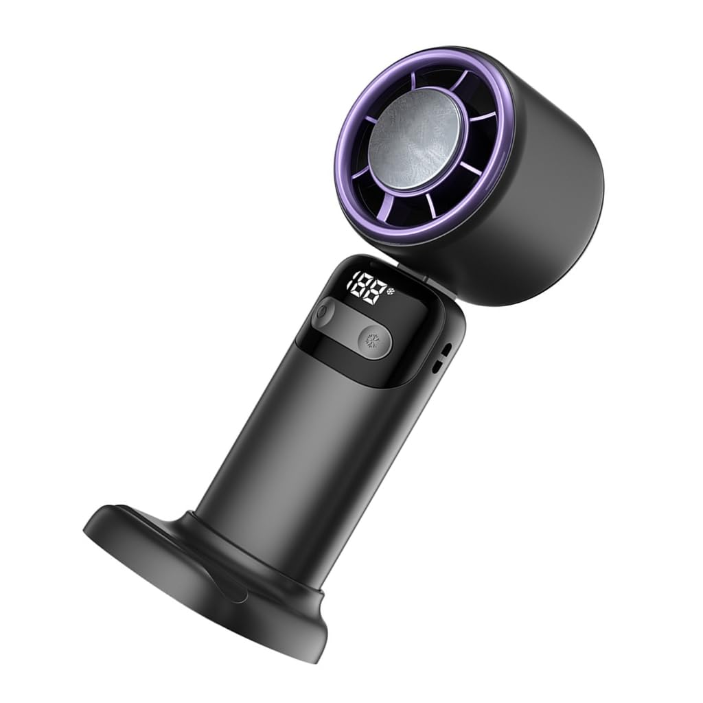 Ventilateur de refroidissement à glace portable et rechargeable 100 vitesses sur mesure