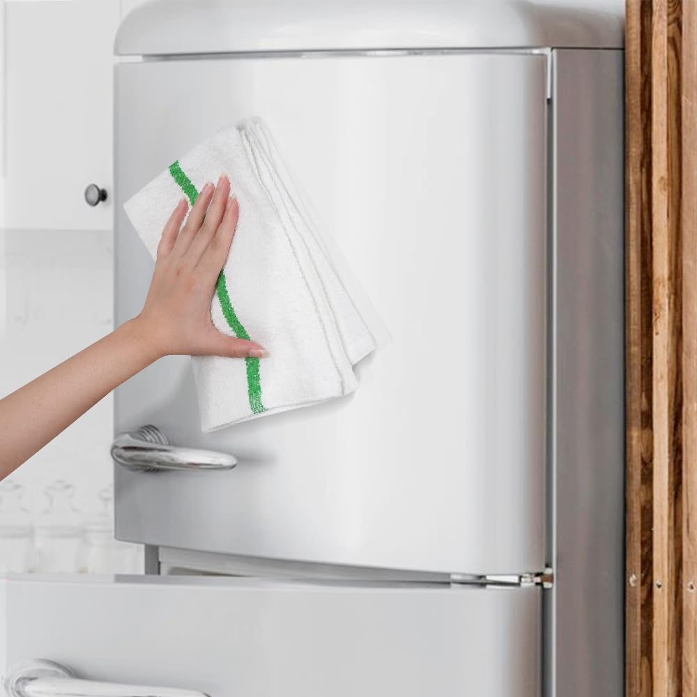 Avalon Towelsテリーバーモップタオル(60枚入りバリューパック)サイズ16インチx19インチ &ndash; 吸収性と耐久性 多目的