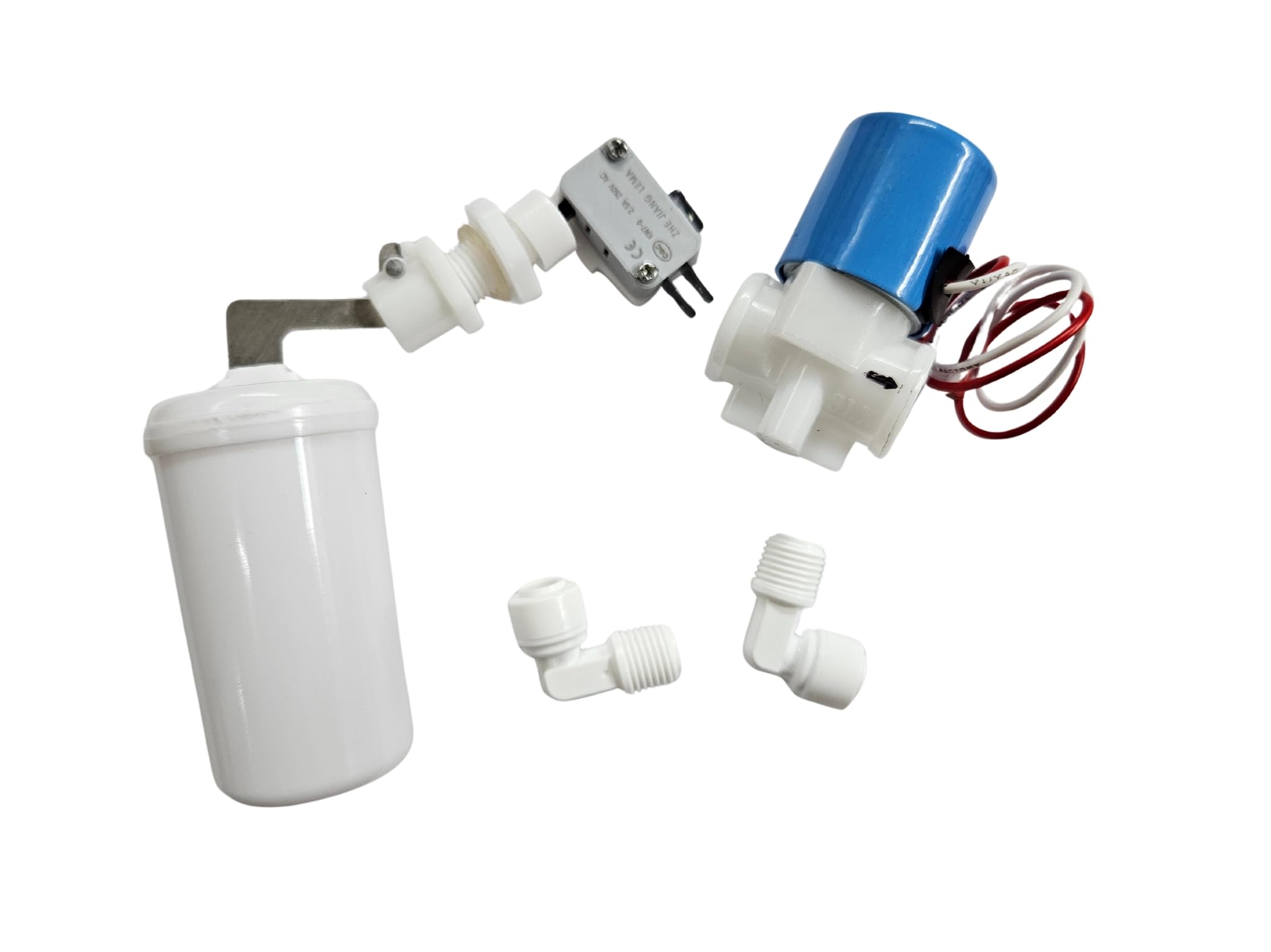SLX Solenoid Valve and Float Valve Combo | 24V DC Inlet SV for RO Water Purifier with Automatic Float | RO Purifier Spare Parts Set | Compatible with Most Domestic Systems-image-12