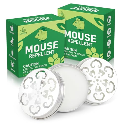Lousye 2 Pack Rodent Repellent for Car Engines