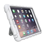 Apple iPad mini iPad mini Retina iPad mini 3 Hideaway with Stand White Gumdrop Cases Silicone Rugged Shock Absorbing Protective Dual Layer Cover Case