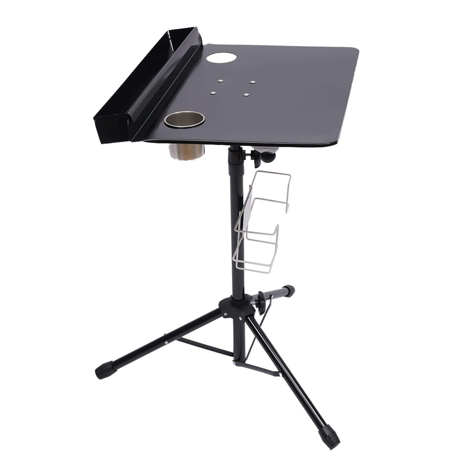 KinHall Height-Adjustable Salon Serving Tray & Portable Detachable Tripod Tattoo Workstation