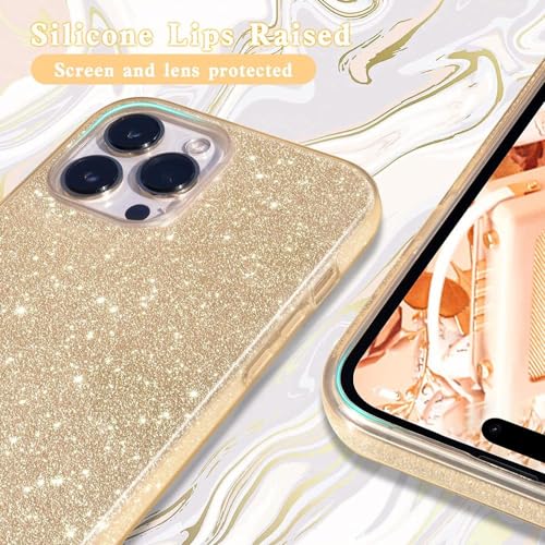 Coque paillettes dorées iPhone idéale pour vos soirées rose