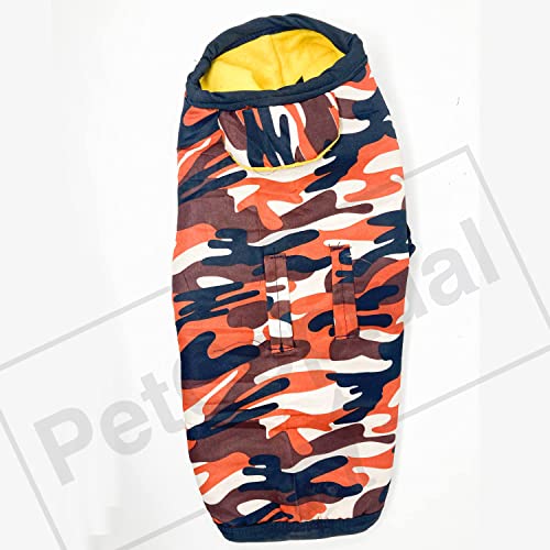 Image of Dog Winter Jacket & Coat for Large Dogs | Warm Padded Waterproof Pet Jacket with Adjustable Straps | Windproof Cold Weather Coat for Labrador, Golden Retriever, German Shepherd (24 Inch)