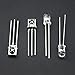 XINGYHENG 100Pcs 50 Pairs 5mm Infrared Diode 940nm IR Emission and Receiver (Three Legs)
