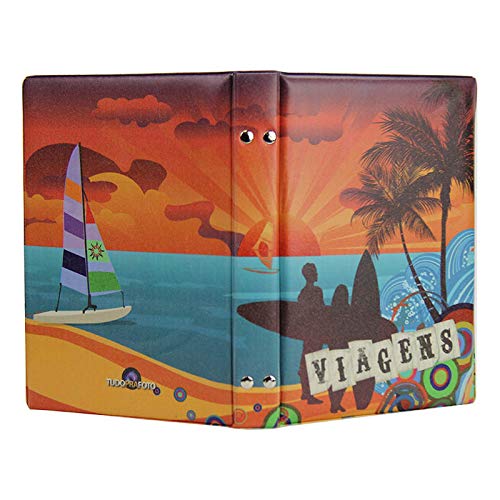 Álbum de Fotos 15x21 Viagens 100 Fotos Capa Dura - 85325